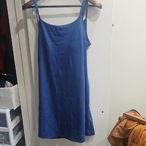 Blue Sleeveless Dress